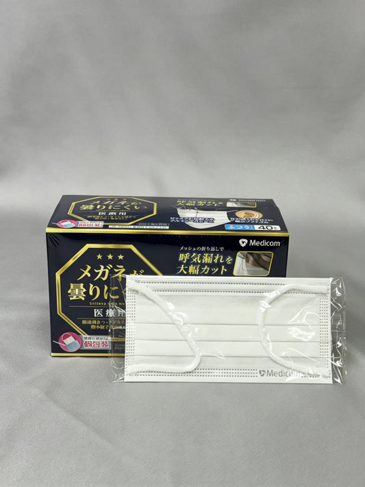 140L  MEDICOM 防霧氣口罩 40 PCS / BOX (獨立包裝)